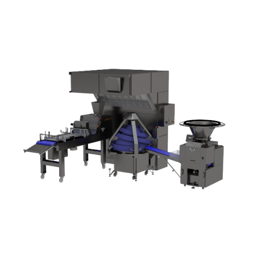Bread production line for classic bread types