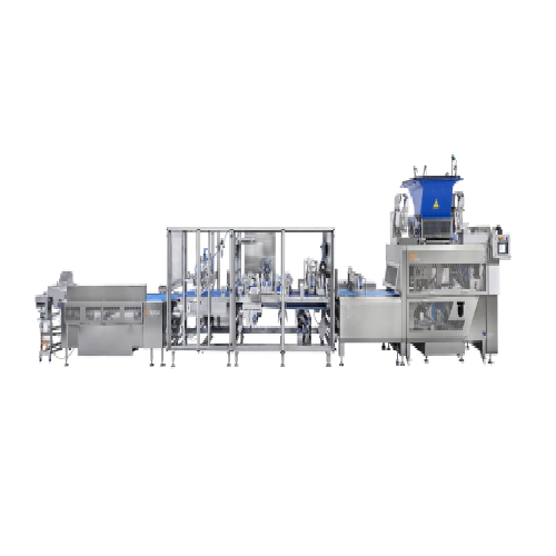 Dough strip line for producing artisan rolls and breads