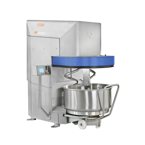 High performance spiral mixer for dough preparation