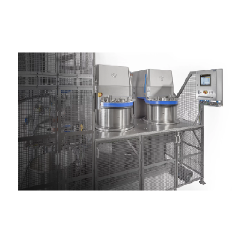 Automatic dough mixing system for high-quality doughs