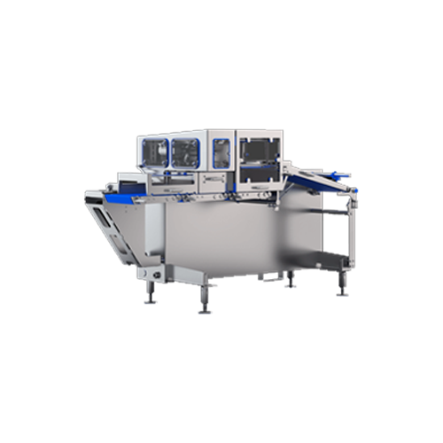 Automatic stacking system for food industry