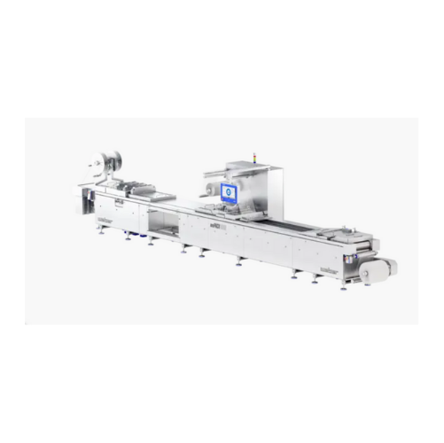 Thermoforming packaging solution for medium production volumes