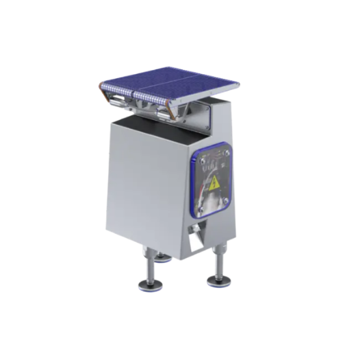 Circular blade slicer for caliber-consistent meat products