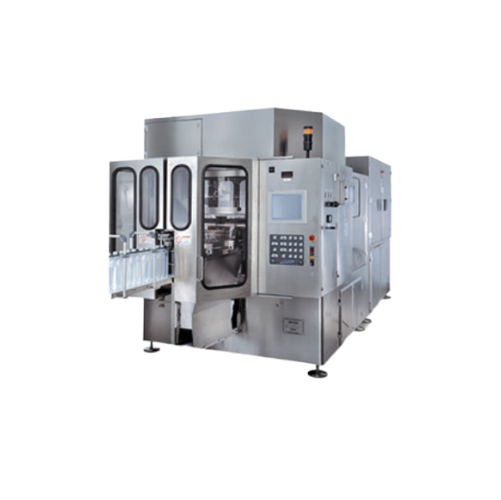 Blow/fill/seal packaging for large bottles