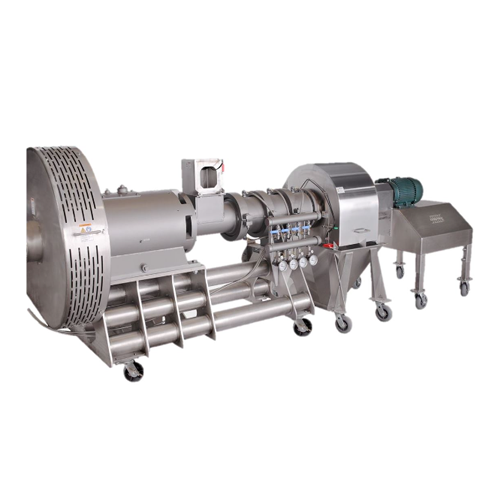 Forming extruders for flaked cereals