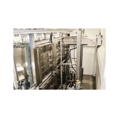 Automatic loading system for production ovens