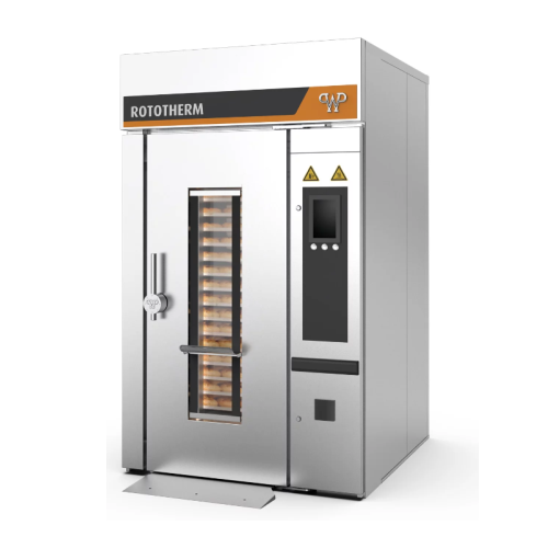 Energy-efficient rack oven for bakeries