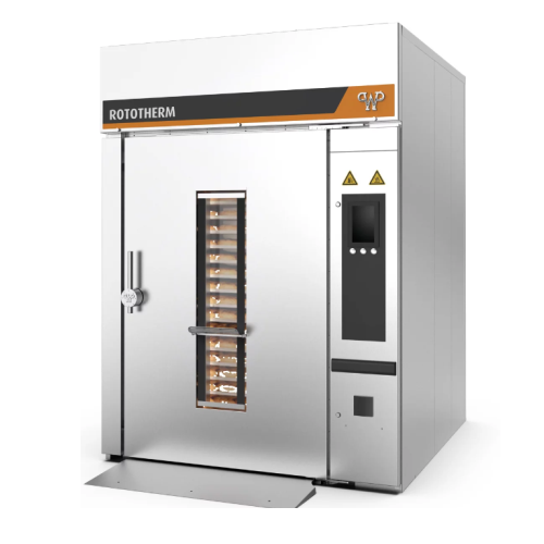 Double rack oven for high-capacity baking