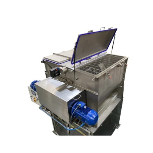 Twin shaft mixers for fragile and high throughput applications