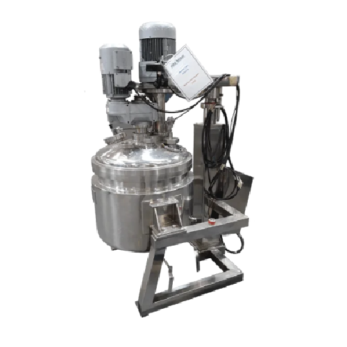 Mixing vessel for liquid, sauce, and cream products