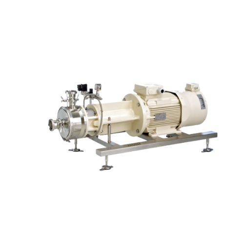 Inline disperser for homogeneous emulsions and suspensions