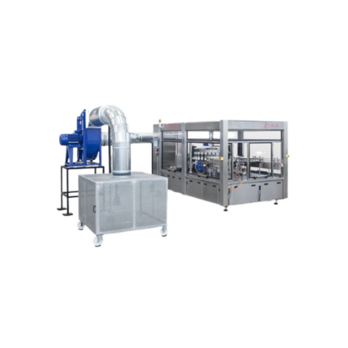 Pre-cut hot-melt label applicator for bottles