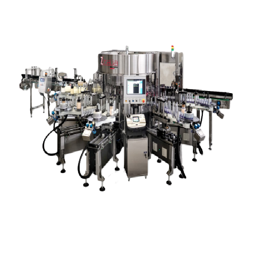 Self-adhesive label applicator for cylindrical and shaped containers