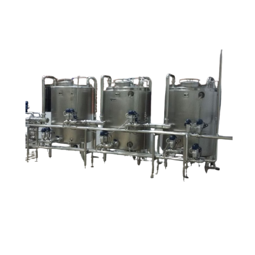Cip cleaning system for food industry facilities