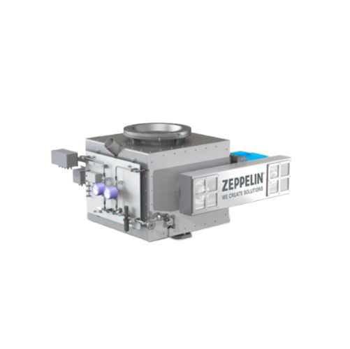 High-pressure rotary feeder for powder and agglomerates
