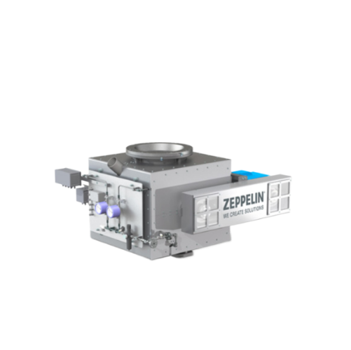 High-pressure rotary feeder for bulk material handling