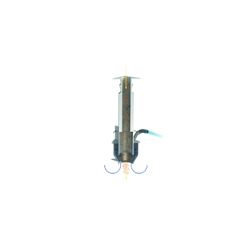 Gravimetric loading sifter for dust and streamer removal