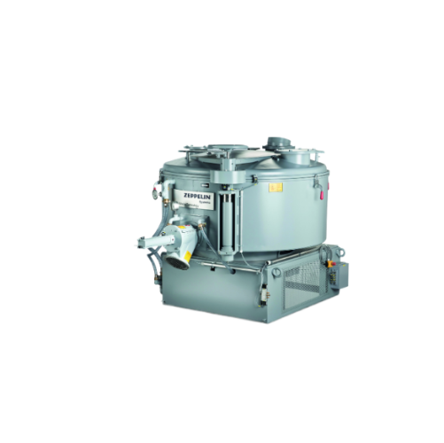 Vertical cooler mixer for industrial cooling mixing