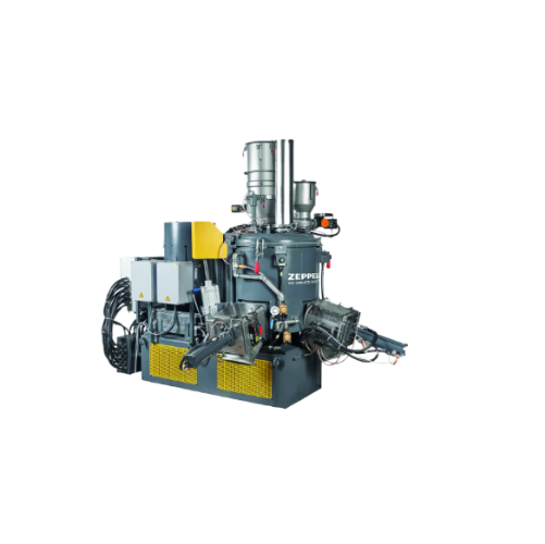 High precision mixer for metallic powder paints
