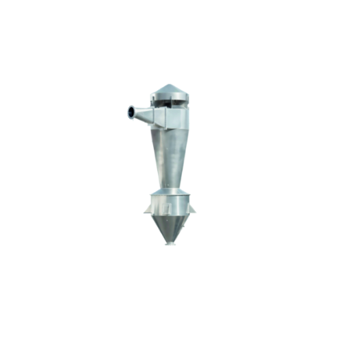 Cyclone separator for pneumatic conveyor systems