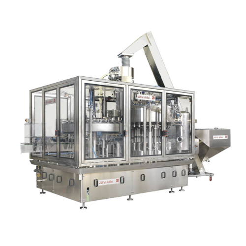 Rotary gravity fillers for diverse liquid products