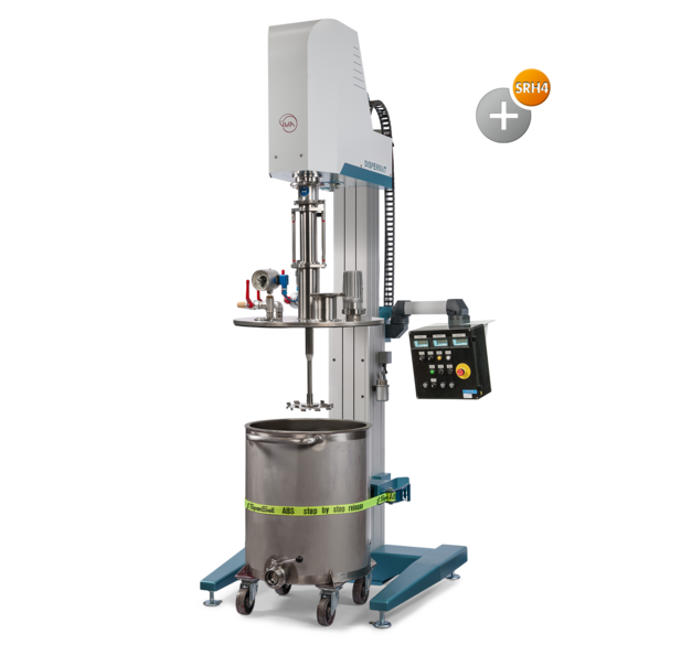 ATEX vacuum dissolver for high viscosity products