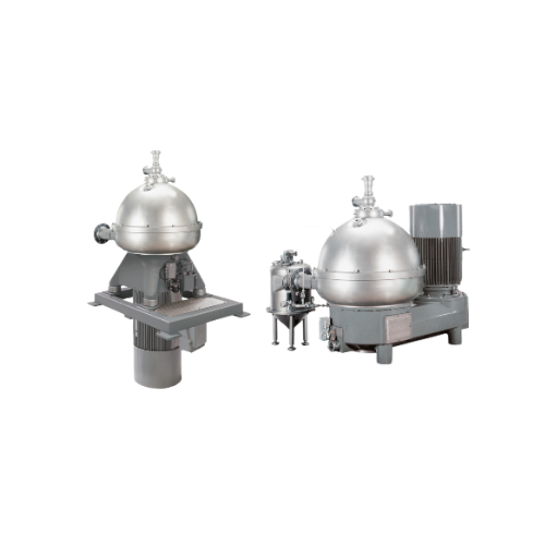 Nozzle separator for baker's yeast production