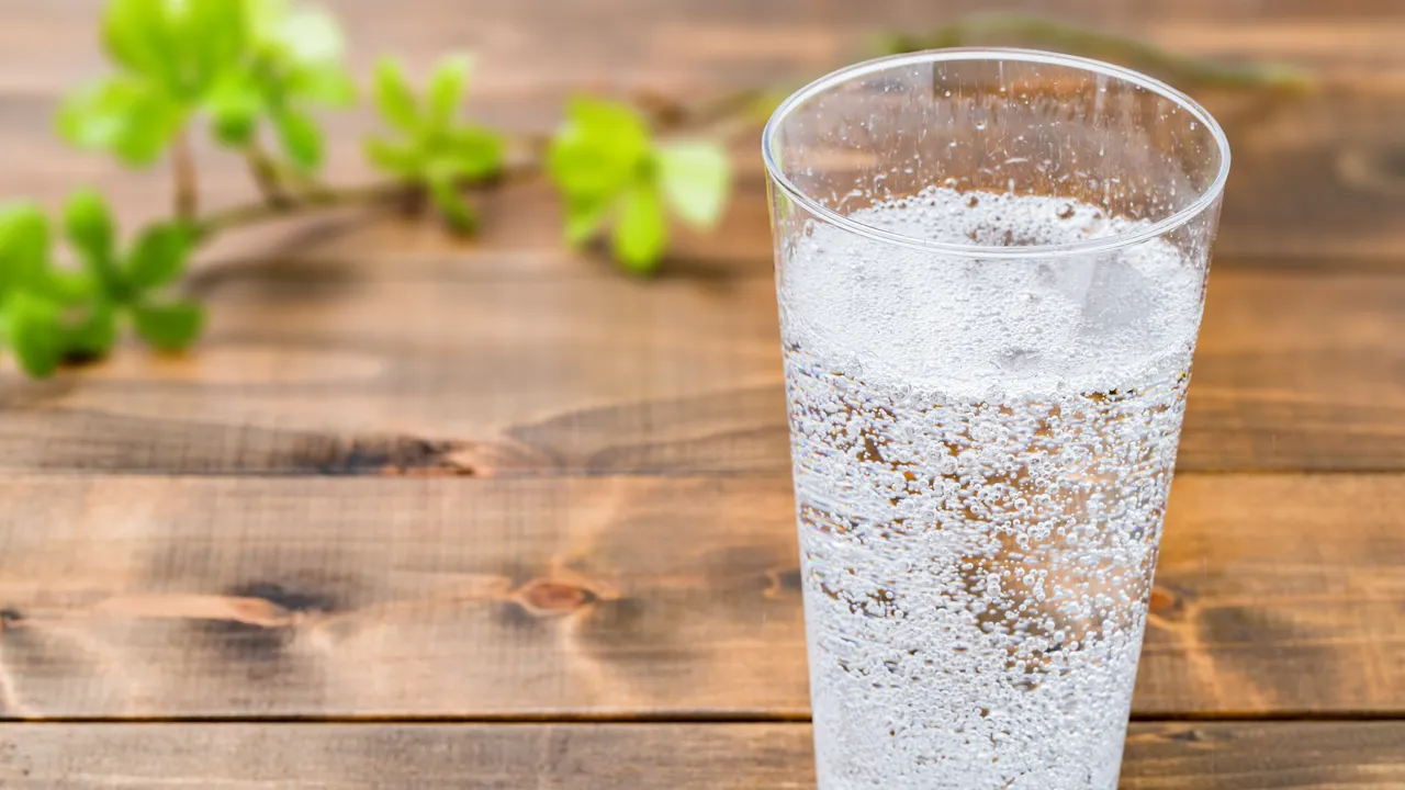 Sparkling water