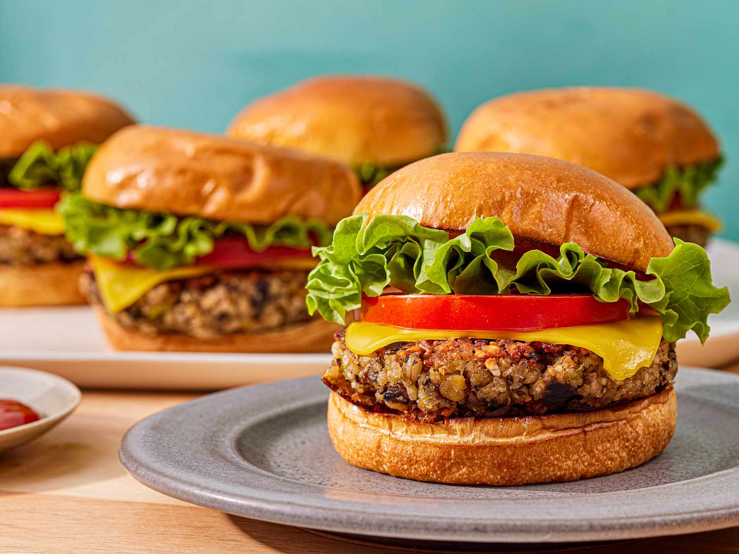 Vegan burgers