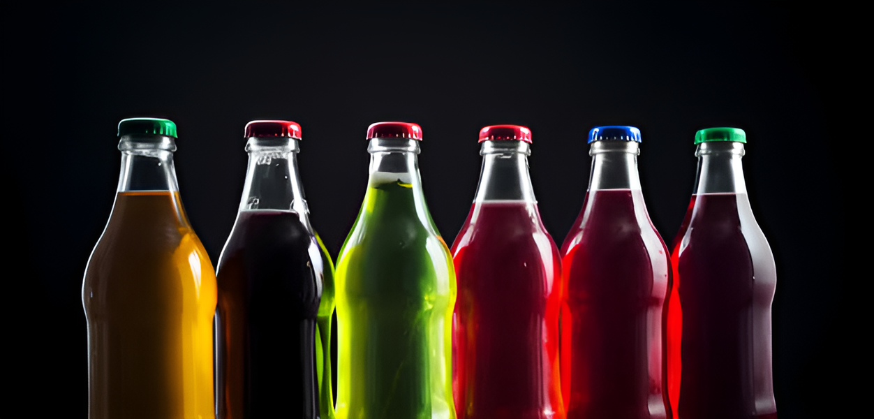 Soft drink bottles