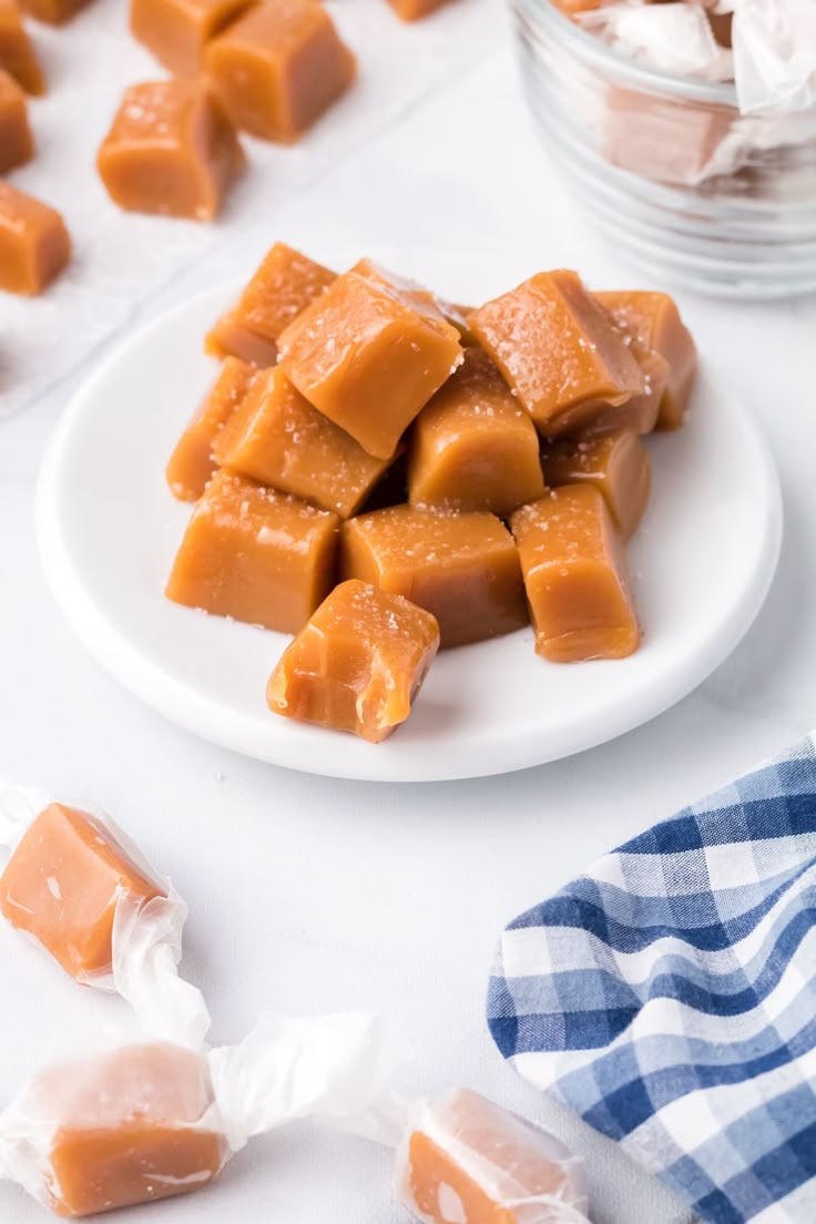Soft caramels