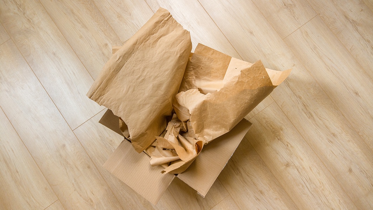 paper, box, recycle, crumpled, brown paper, recycling, material, rough, ecology, waste, minimalist