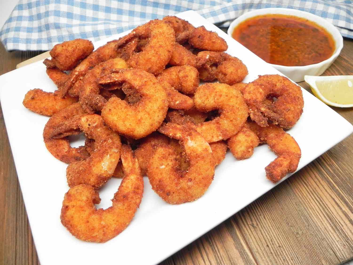 Breaded shrimp