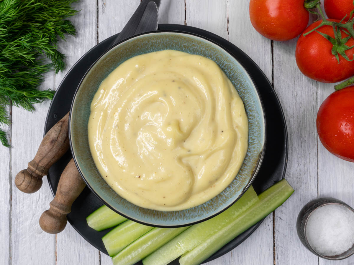 Vegan mayonnaise