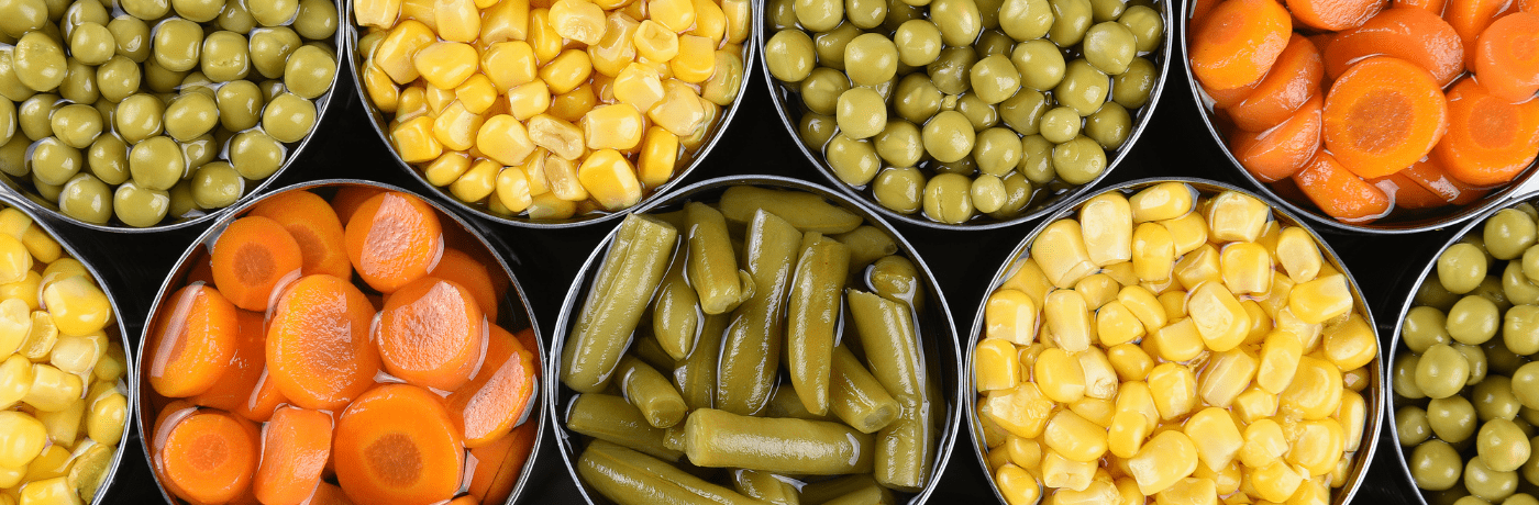 Processed vegetables