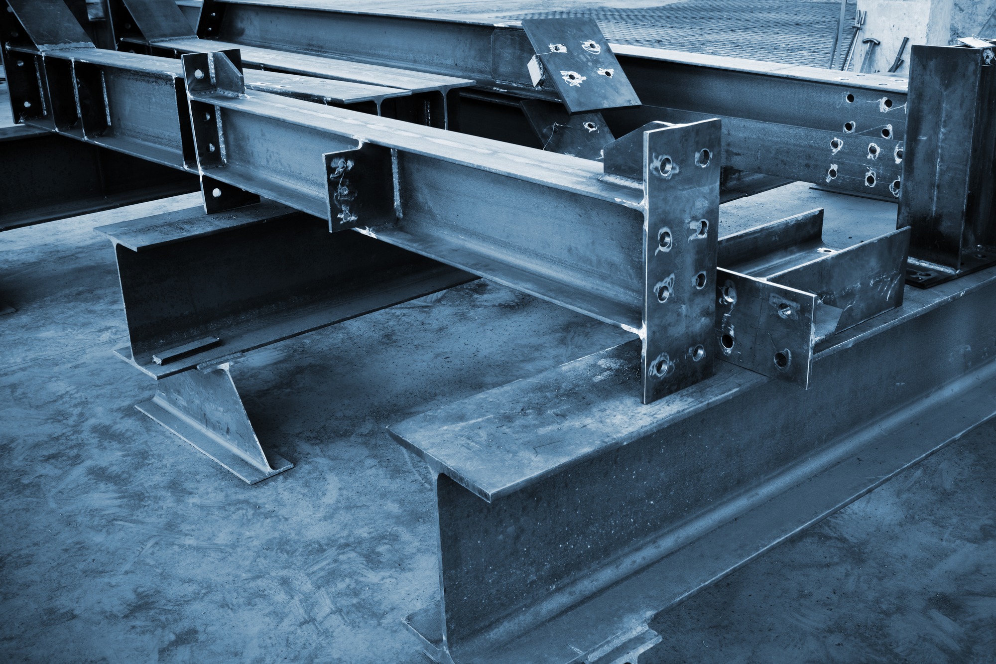 Steel beams