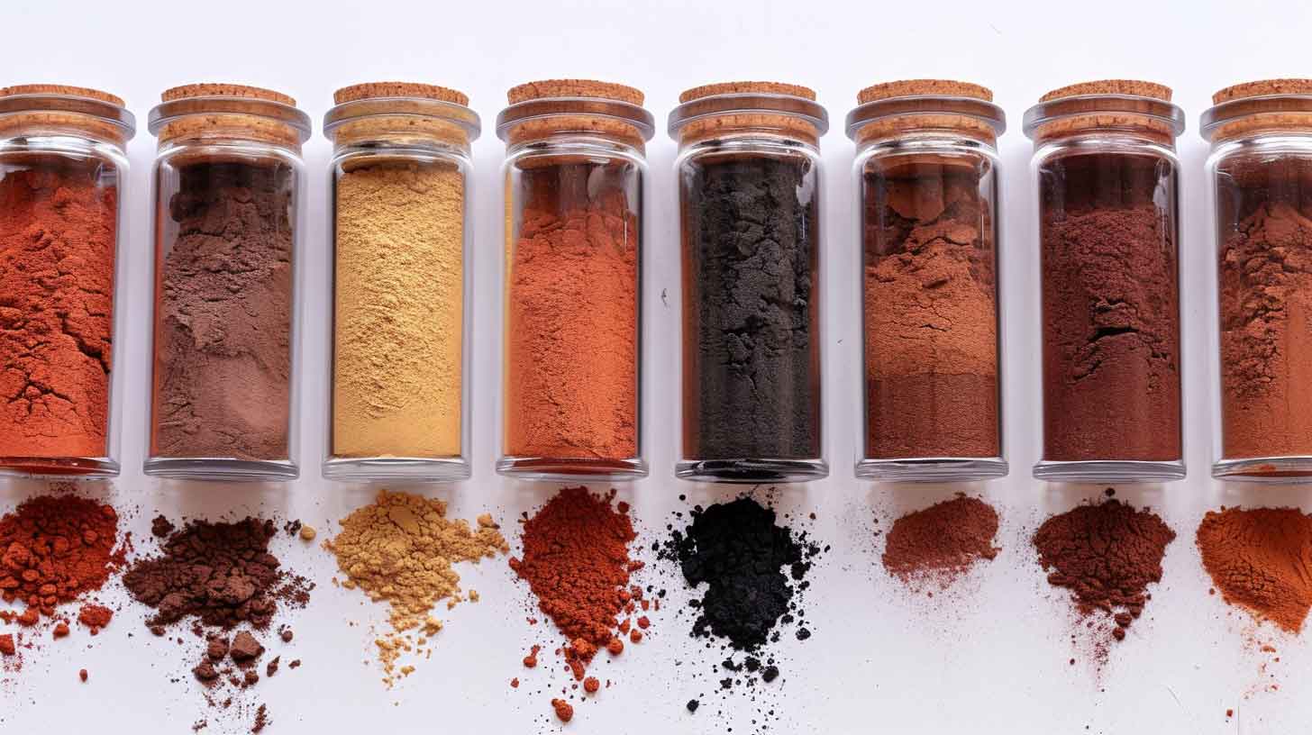Iron oxide pigments