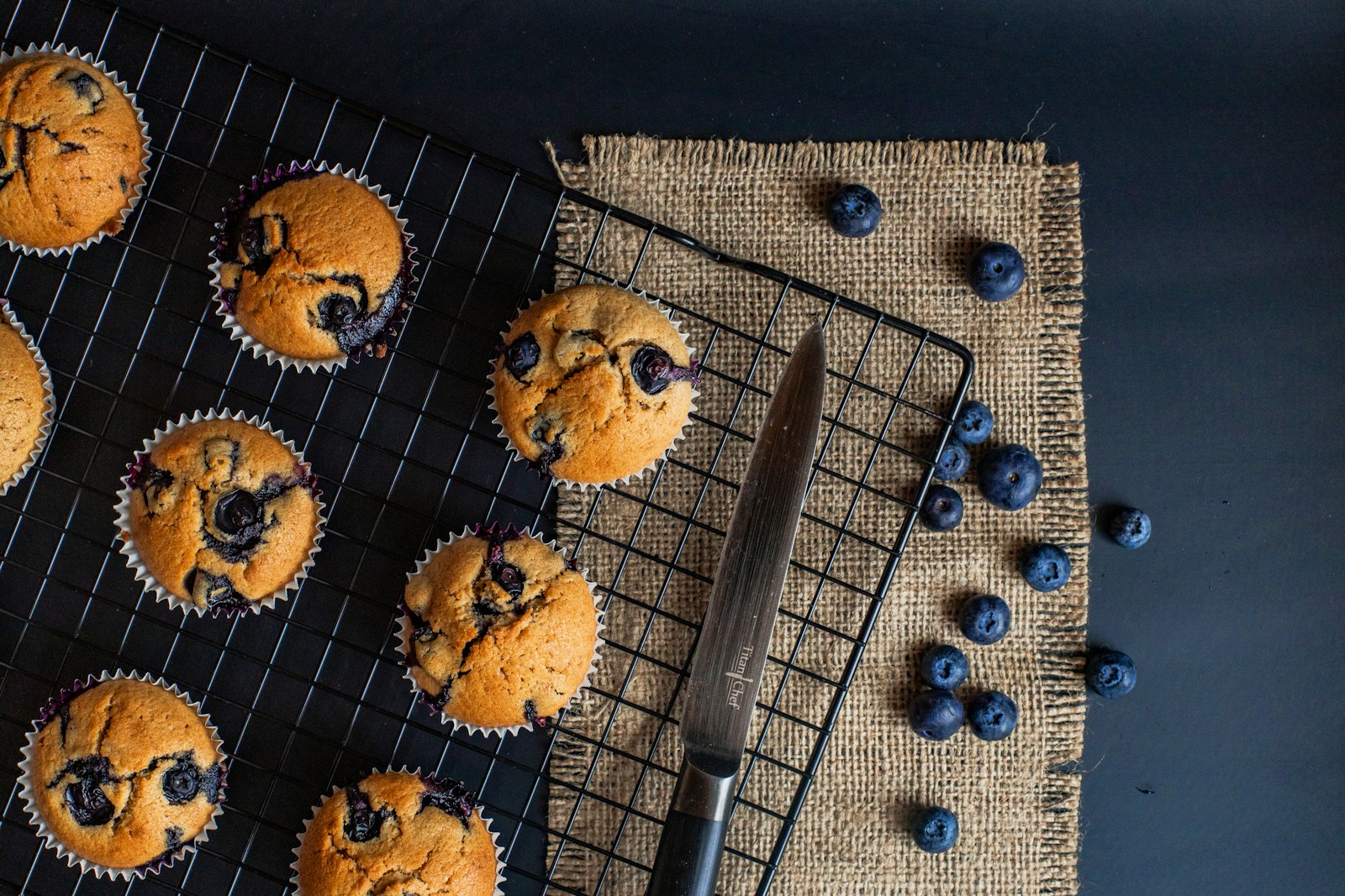 Blueberry muffins