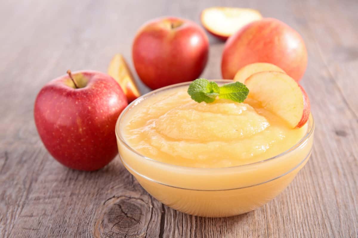 Apple puree