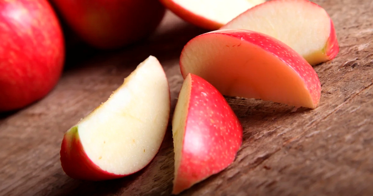 Apple wedges