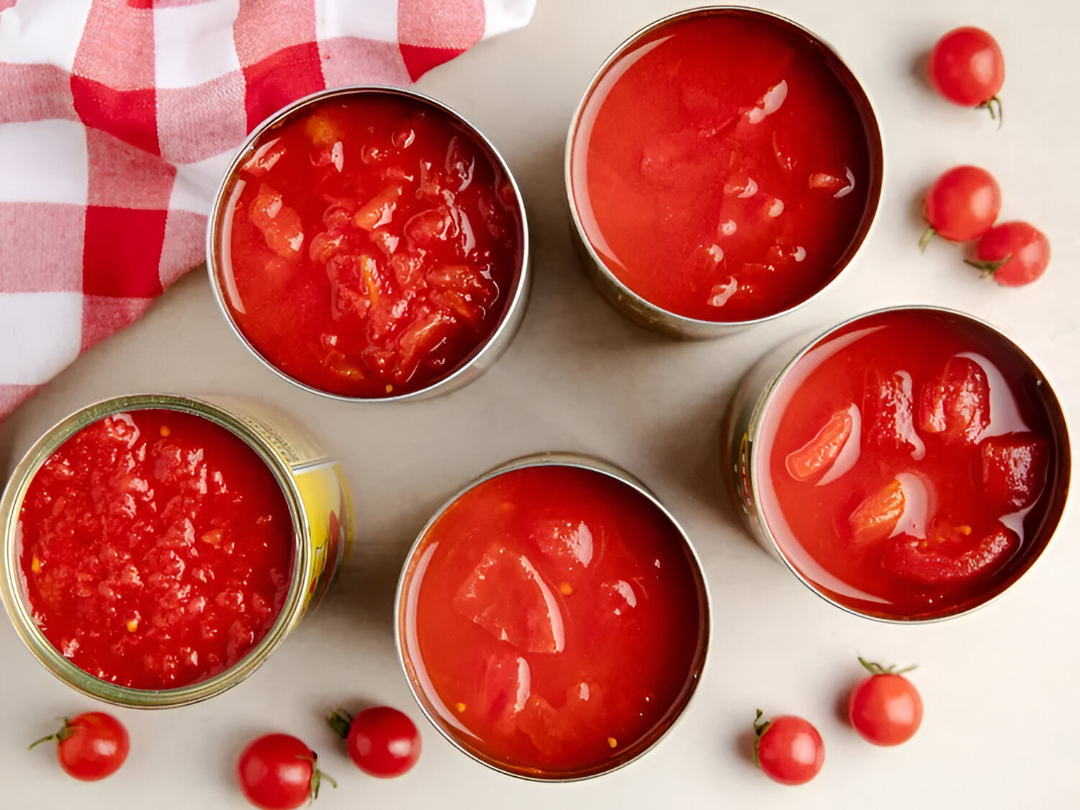 Canned tomatoes