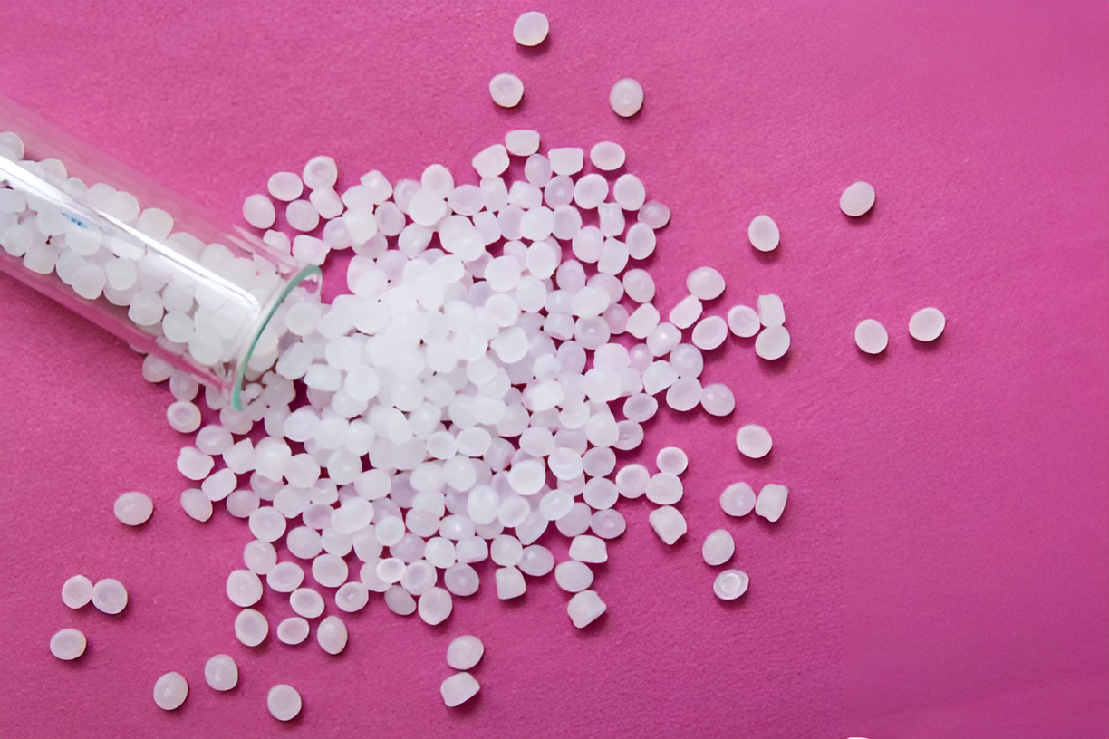 Polyethylene granules