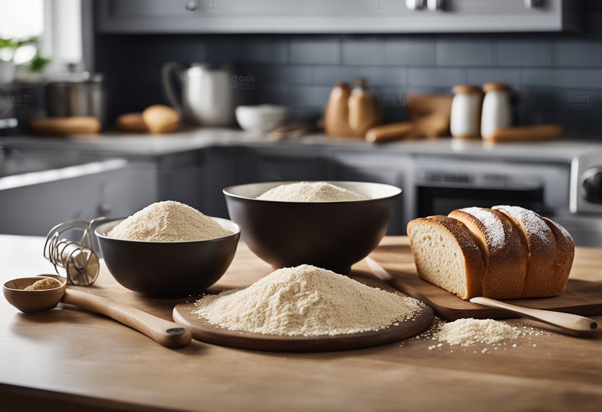 Surge hoppers for efficient batch mixing