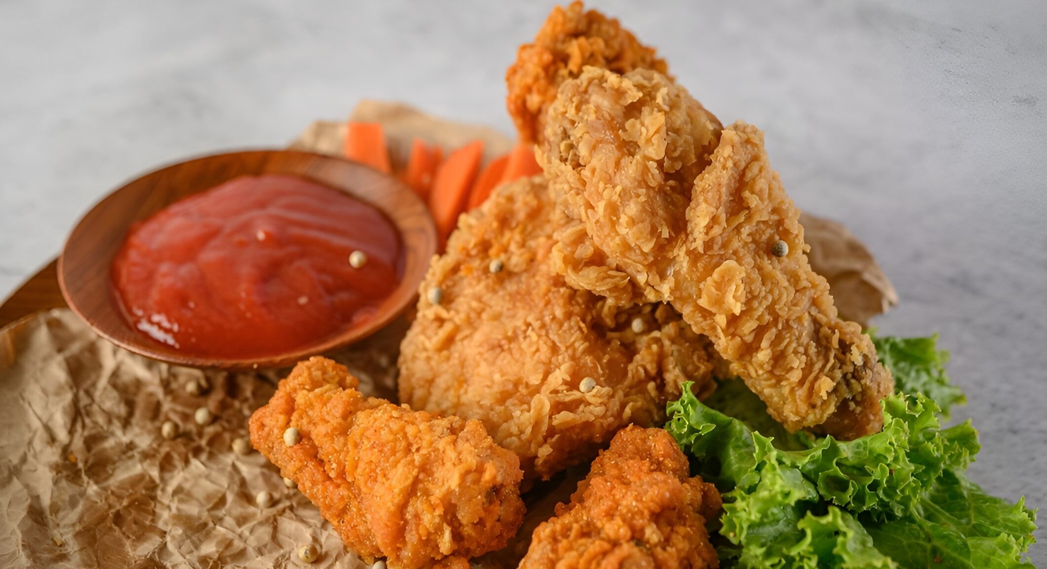 Fried chicken