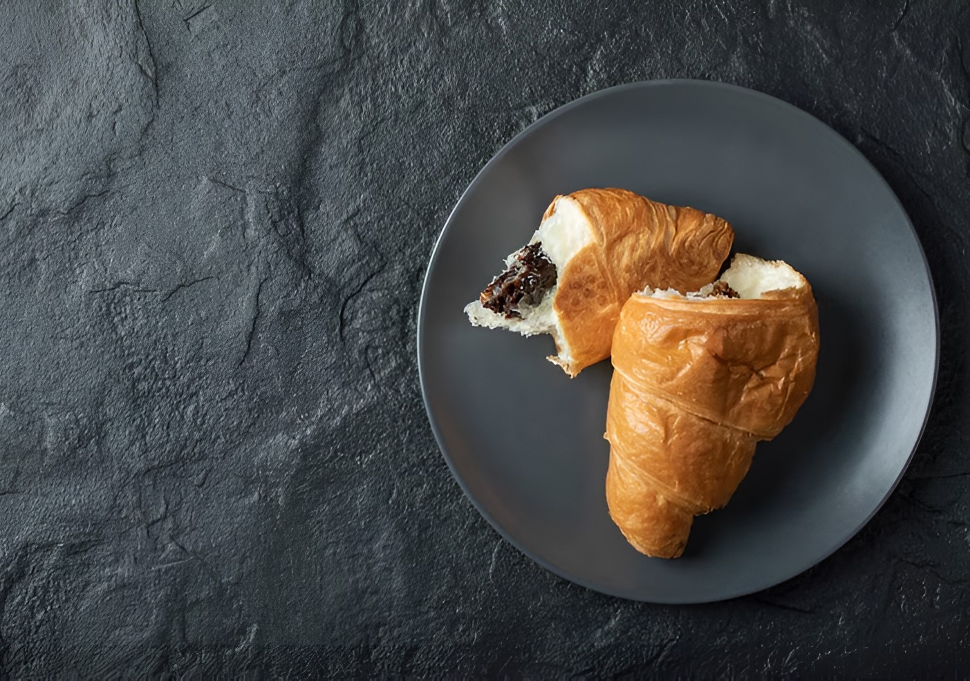 Filled croissants