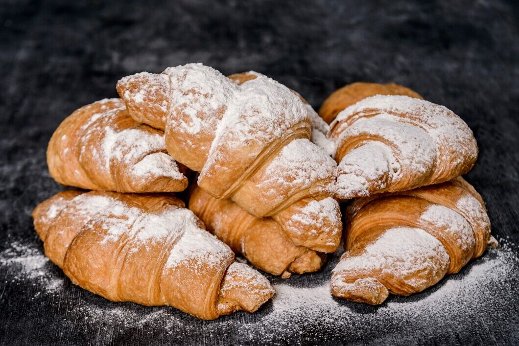 Frozen croissants