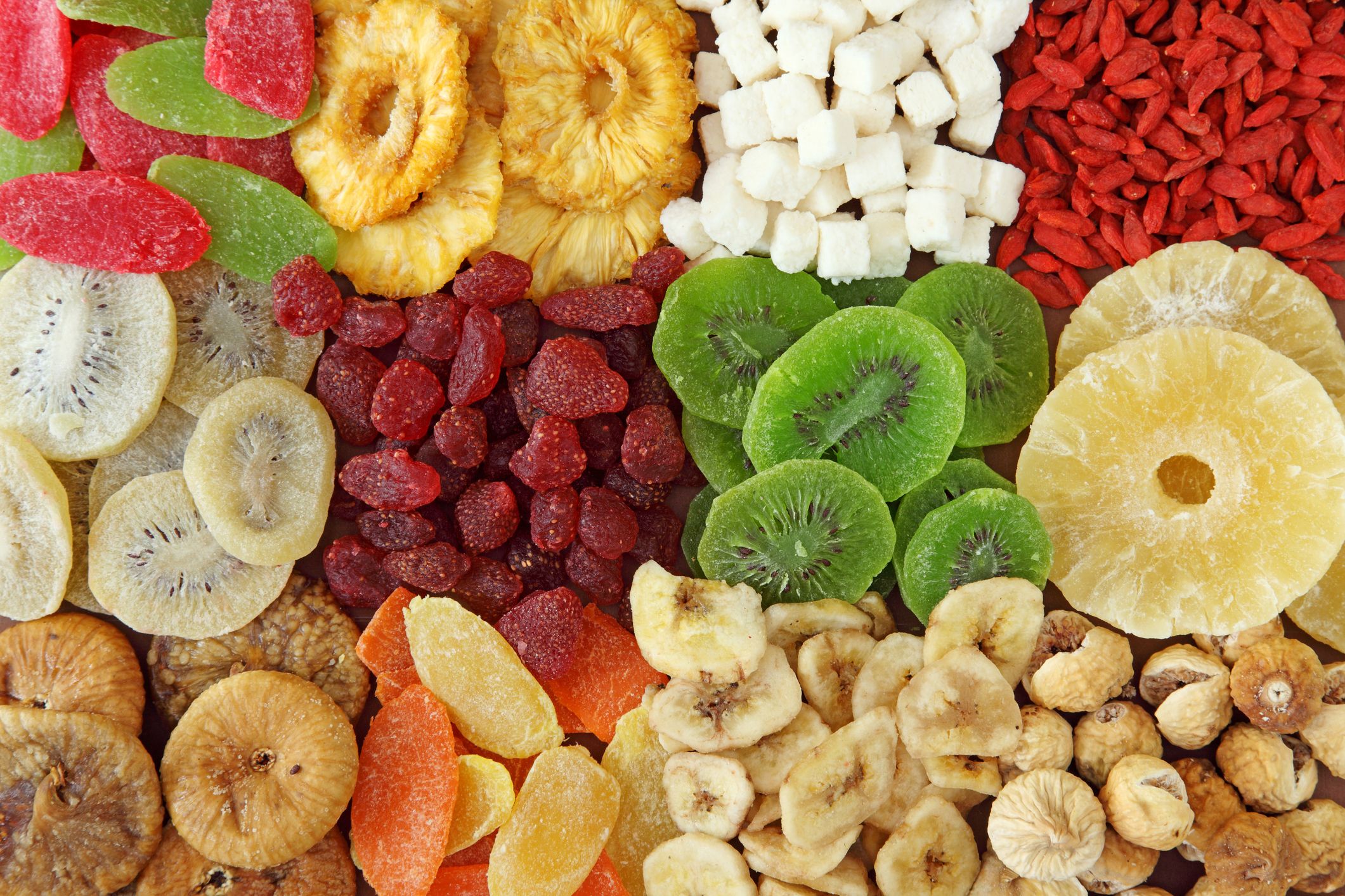 Dehydrated fruits