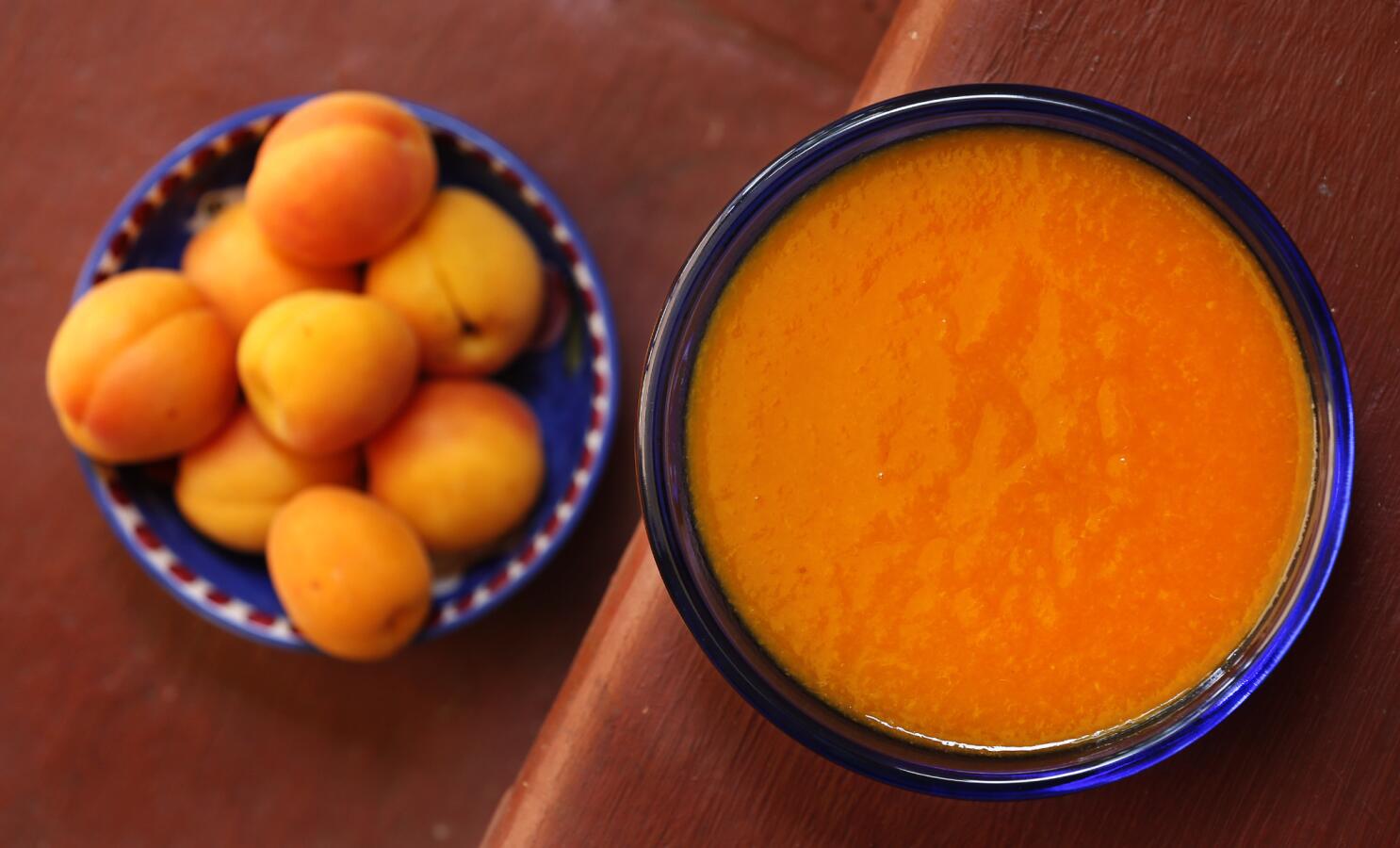 Peach, plum, and apricot juice processing line