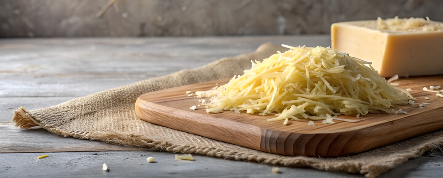 Shredded cheese