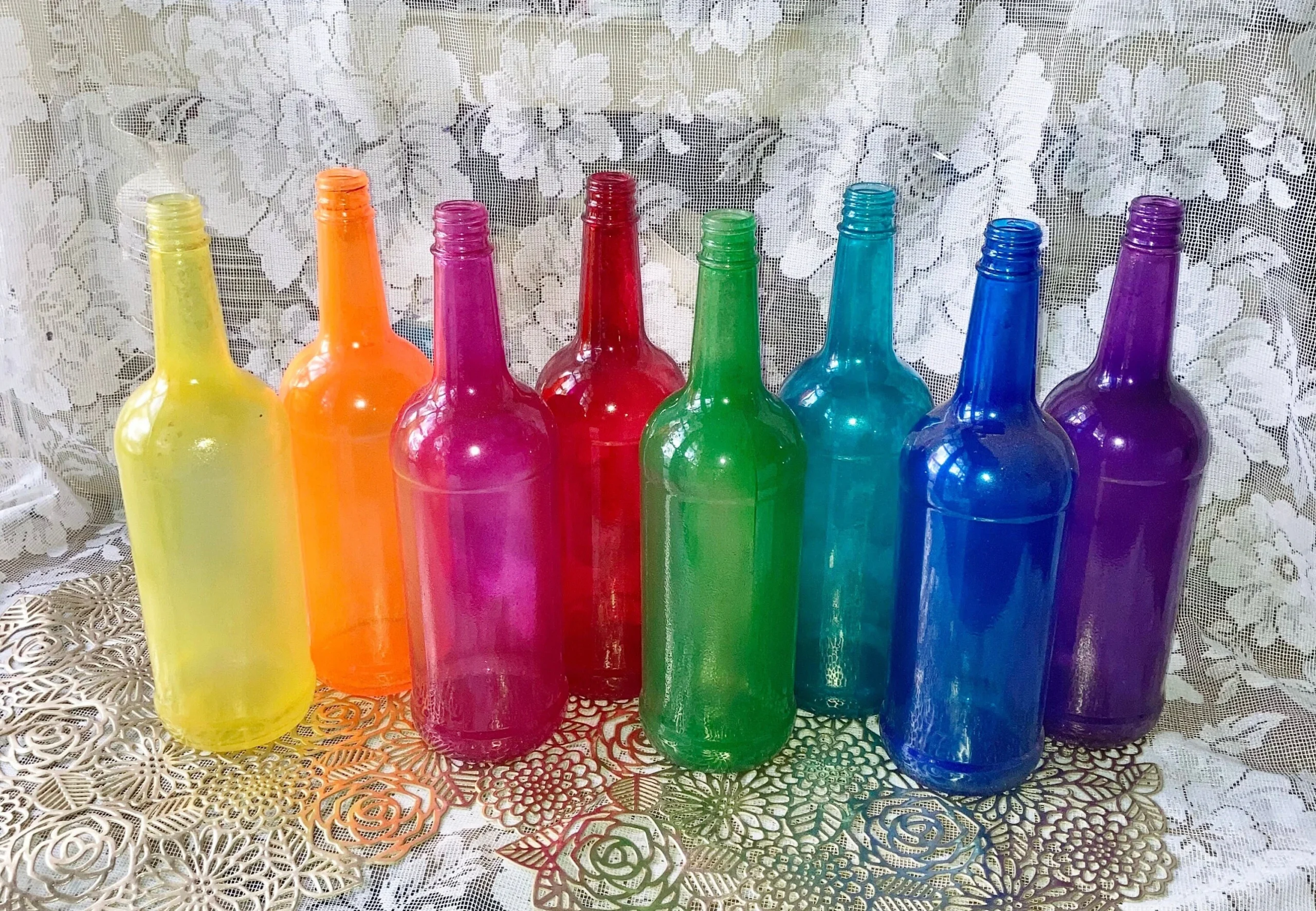 Glass bottles